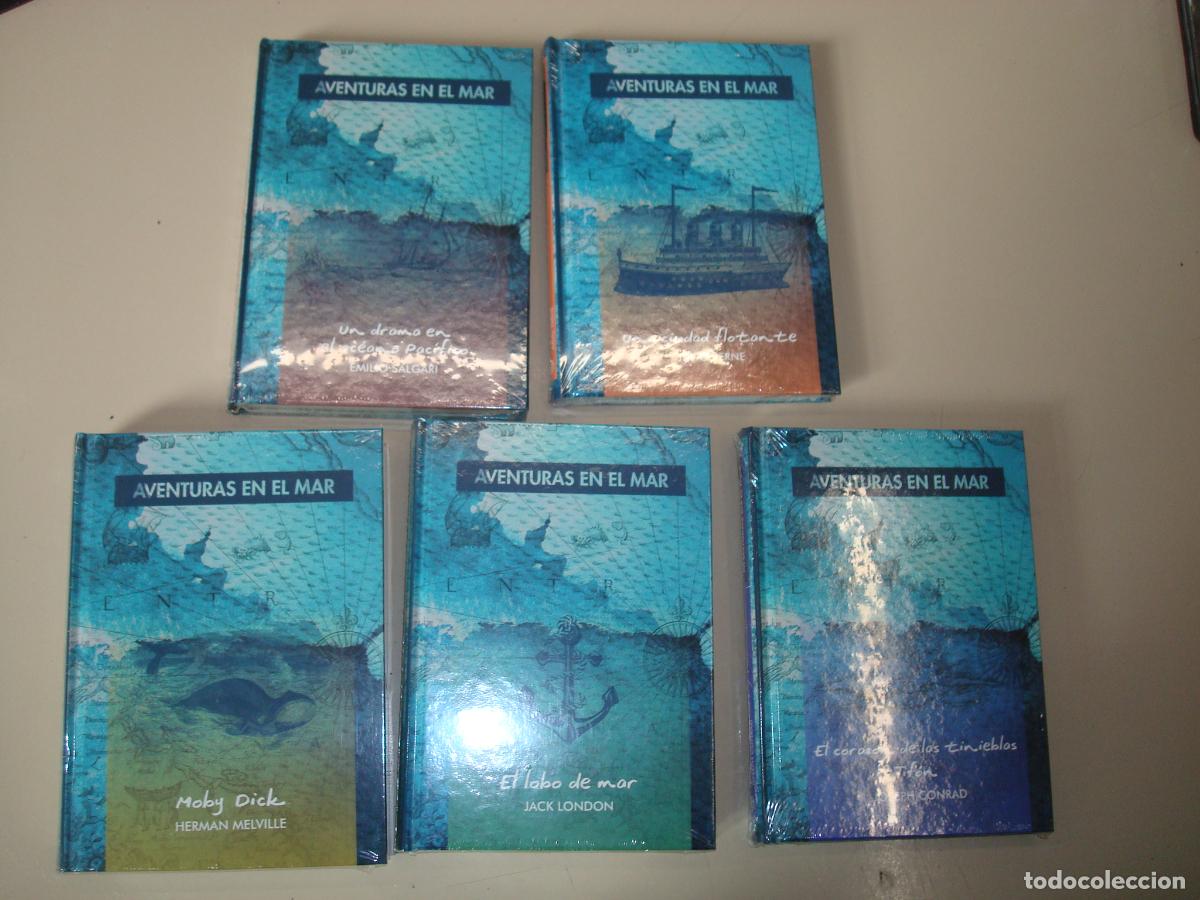 Libros de segunda mano: Pack Aventuras en el mar. 5 Vol. - Foto 2