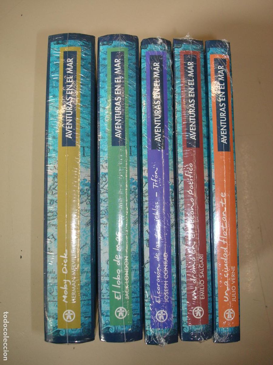 Libros de segunda mano: Pack Aventuras en el mar. 5 Vol. - Foto 1