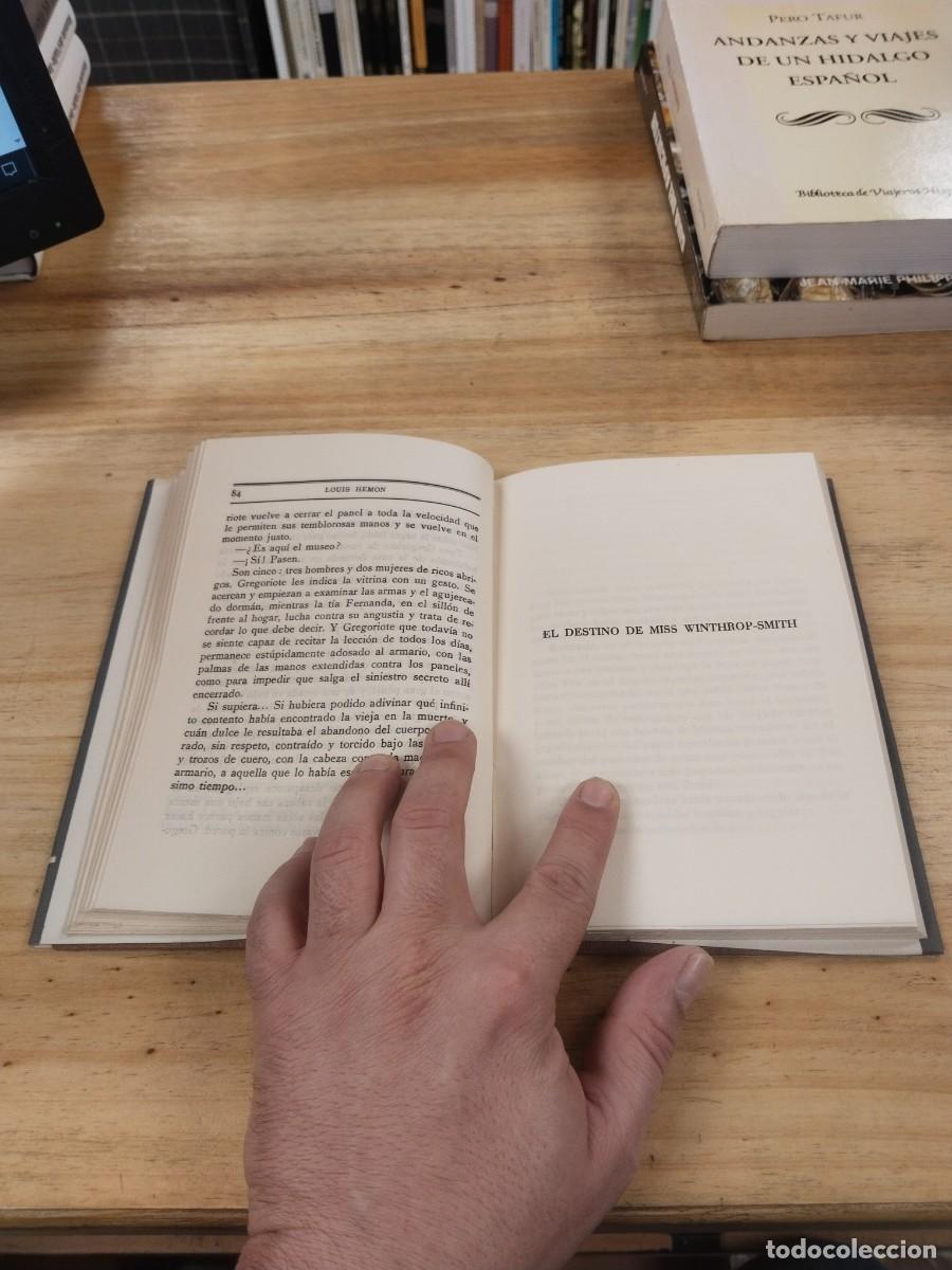 Libros de segunda mano: Relatos - Louis Hemon - Foto 7