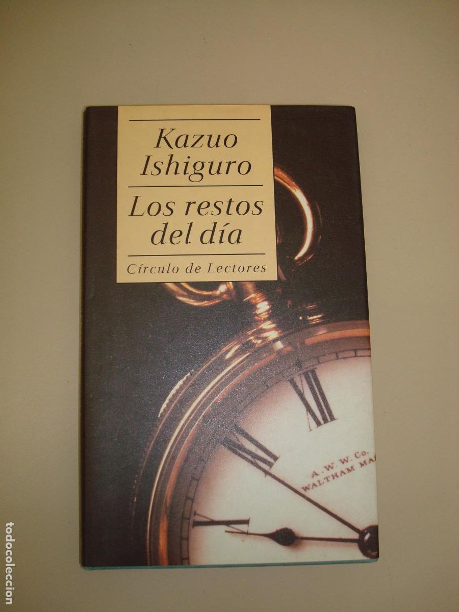 Libros de segunda mano: &rdquo;Los restos del d&iacute;a&rdquo;. Kazuo Ishiguro - Foto 1
