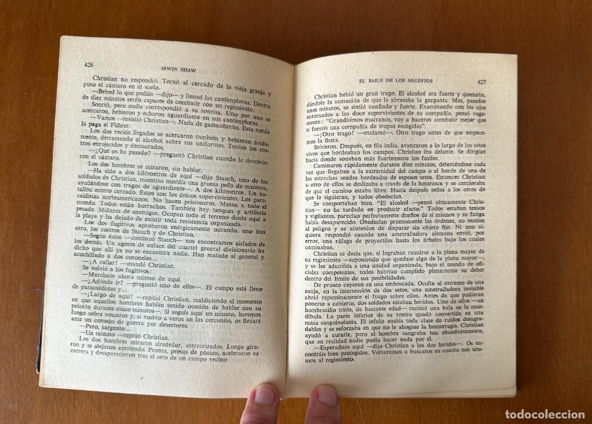Libros de segunda mano: &rdquo;El baile de los malditos&rdquo; de Irwin Shaw - Foto 5
