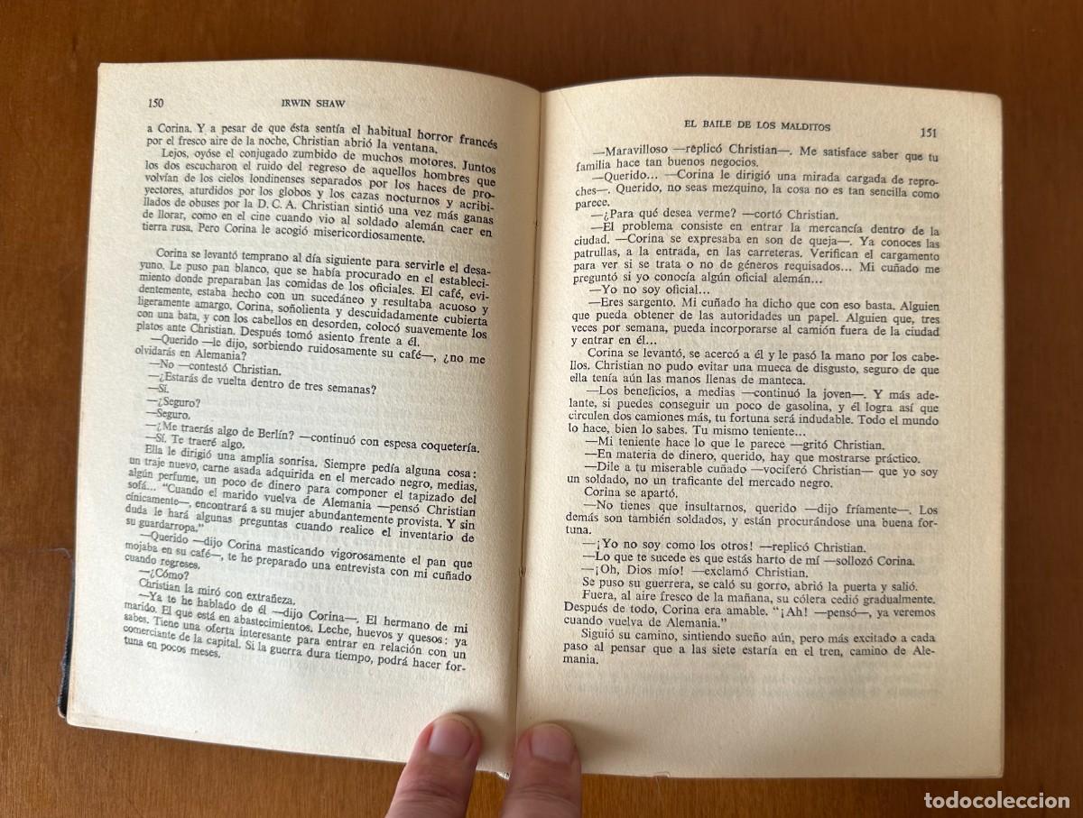 Libros de segunda mano: &rdquo;El baile de los malditos&rdquo; de Irwin Shaw - Foto 6