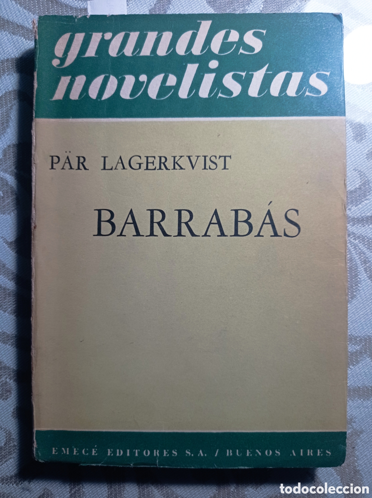 Libros de segunda mano: BARRAB&Aacute;S. P&Auml;R LAGERKVIDT. PERIO N&Oacute;BEL LITERATURA 1951