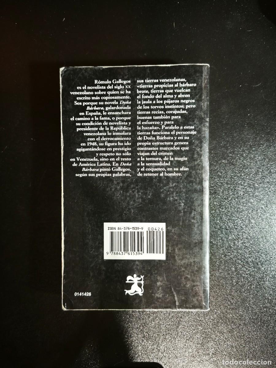 Libros de segunda mano: Do&ntilde;a B&aacute;rbara - R&oacute;mulo Gallego - Foto 2