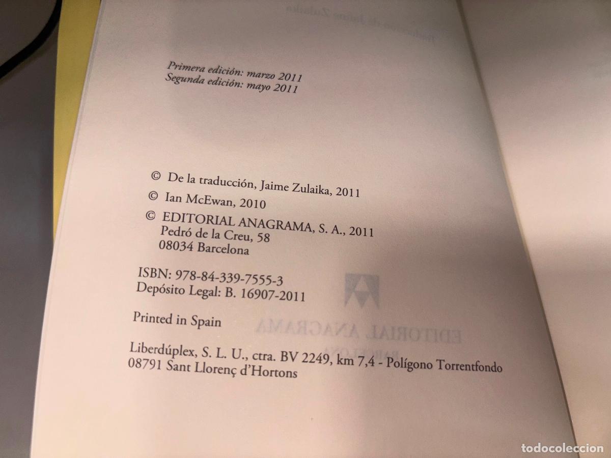 Libros de segunda mano: SOLAR. IAN MCEWAN. ANAGRAMA. - Foto 2
