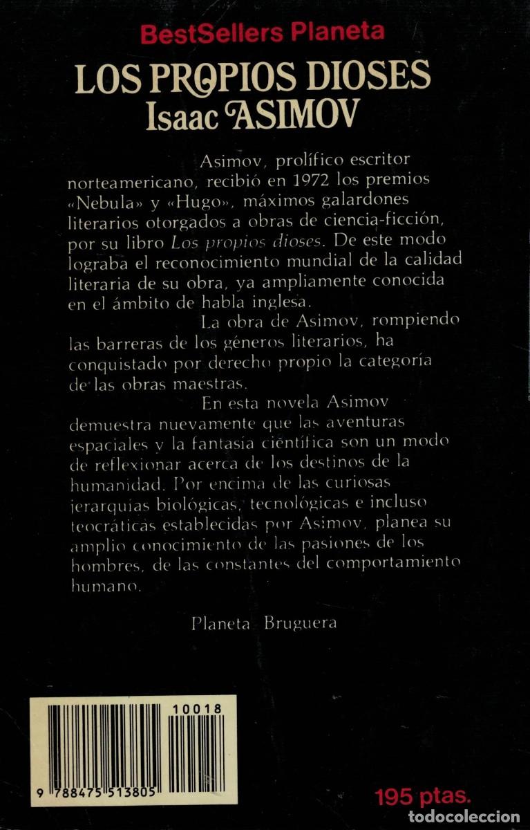 Libros de segunda mano: Isaac Asimov, Los propios dioses - Foto 2