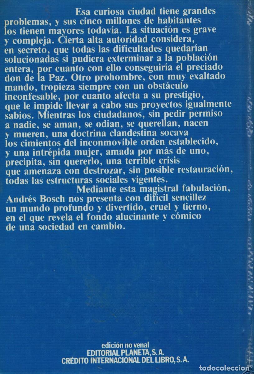 Libros de segunda mano: Andr&eacute;s Bosch, Mata y calla - Foto 2