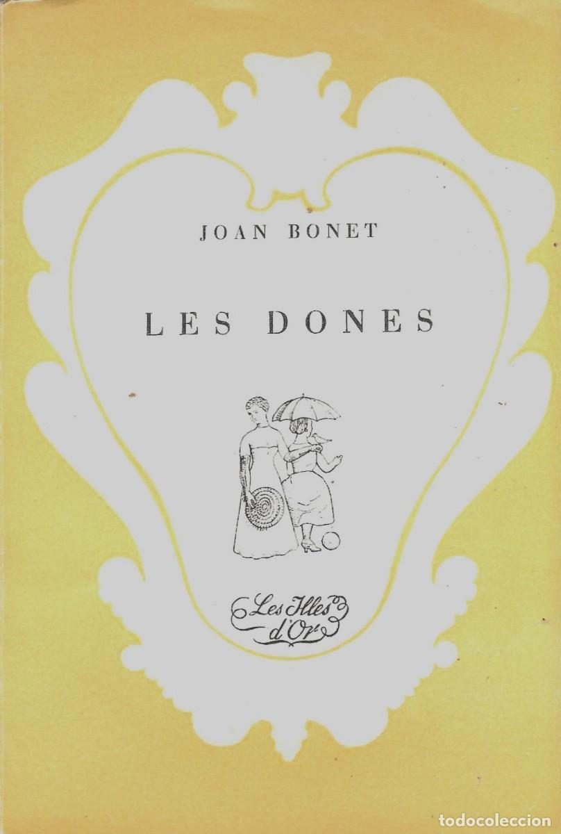 Libros de segunda mano: Les dones. Joan Bonet - Foto 1