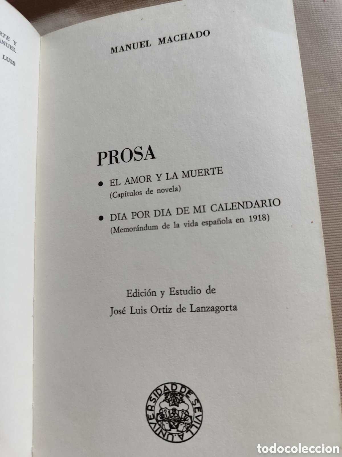 Libros de segunda mano: Prosa de Manuel Machado - Foto 4