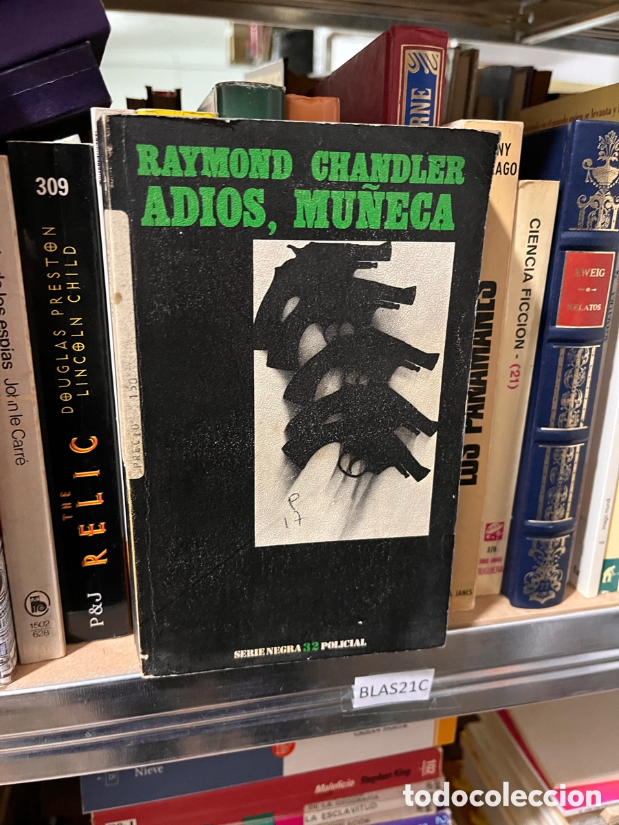 Second hand books: Blas21C RAYMOND CHANDLER ADIOS, Mu&ntilde;eca