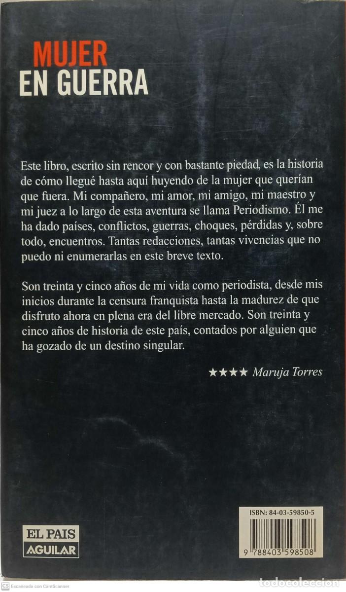 Libros de segunda mano: Mujer en guerra - Maruja Torres - Foto 2
