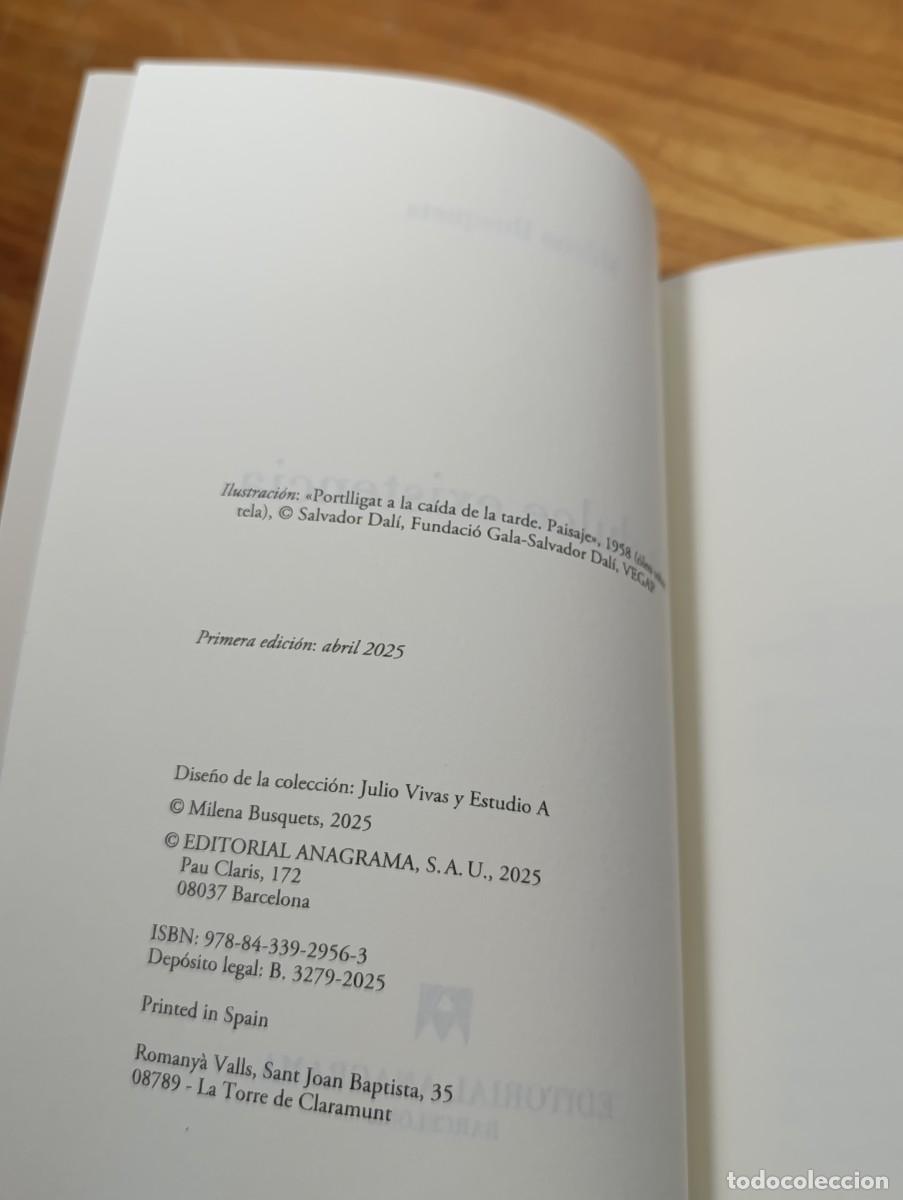 Libros de segunda mano: La Dulce Existencia - Milena Busquets - Foto 4