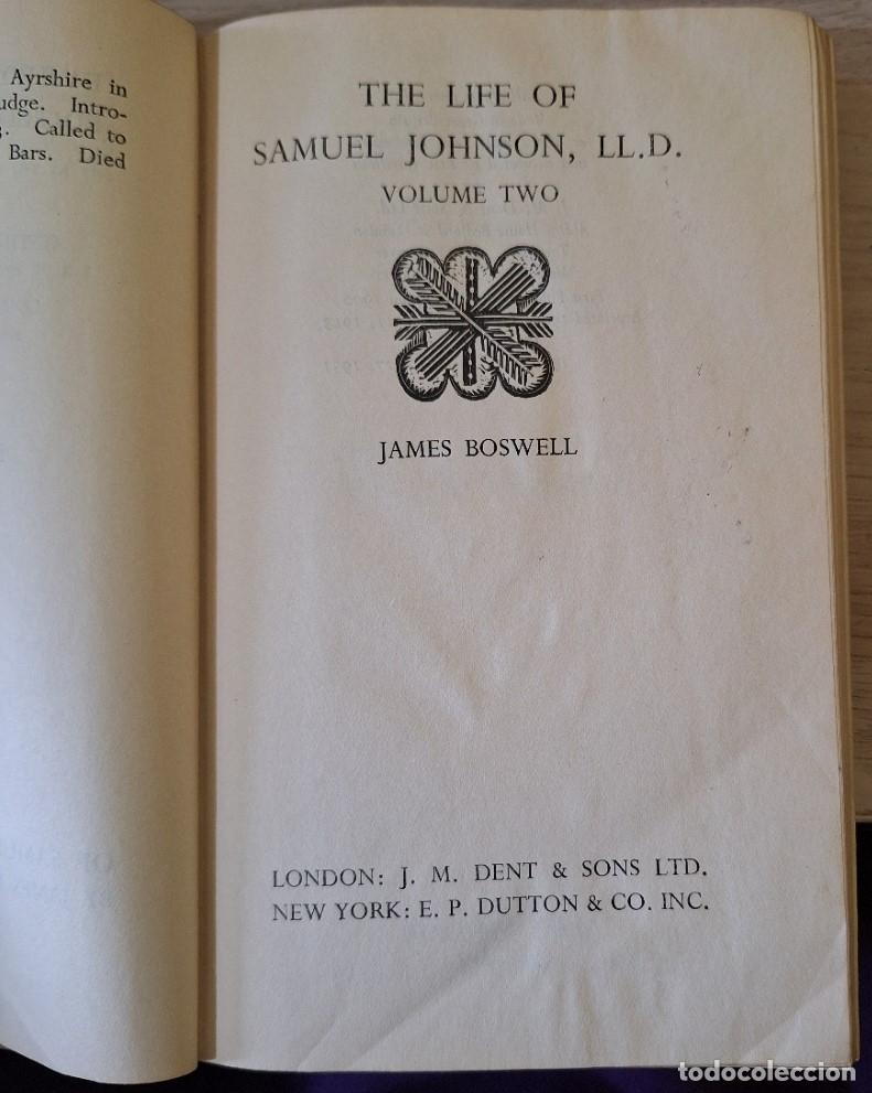 Livres d'occasion: THE LIFE OF SAMUEL JOHNSON LL.D. VOLUME TWO. - BOSWELL, James.