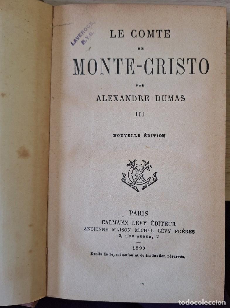 Livres d'occasion: LE COMTE DE MONTE CRISTO. TOMO III. - DUMAS, Alexandre.