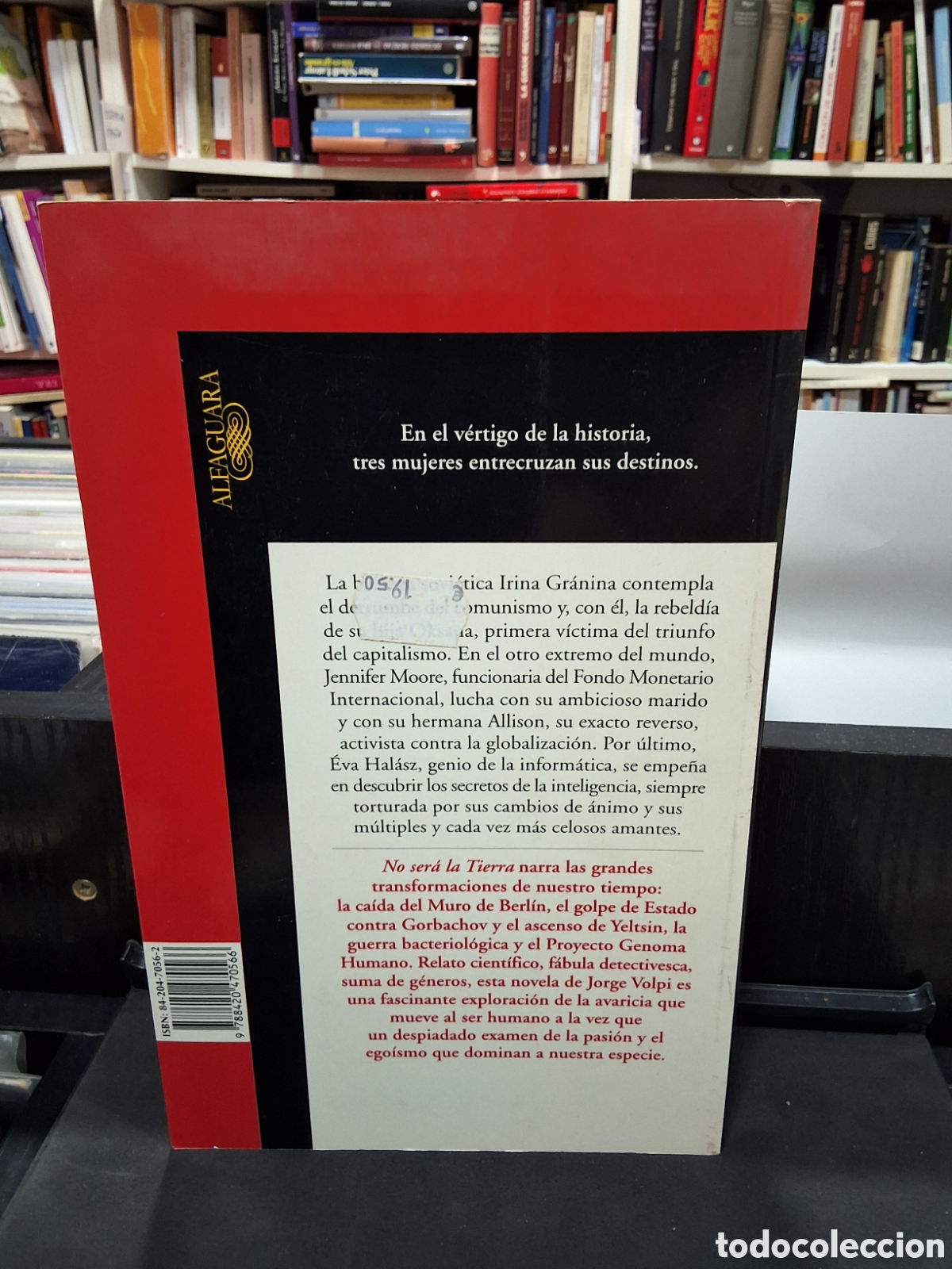 Libros de segunda mano: NO SER&Aacute; LA TIERRA - JORGE VOLPI - Foto 3