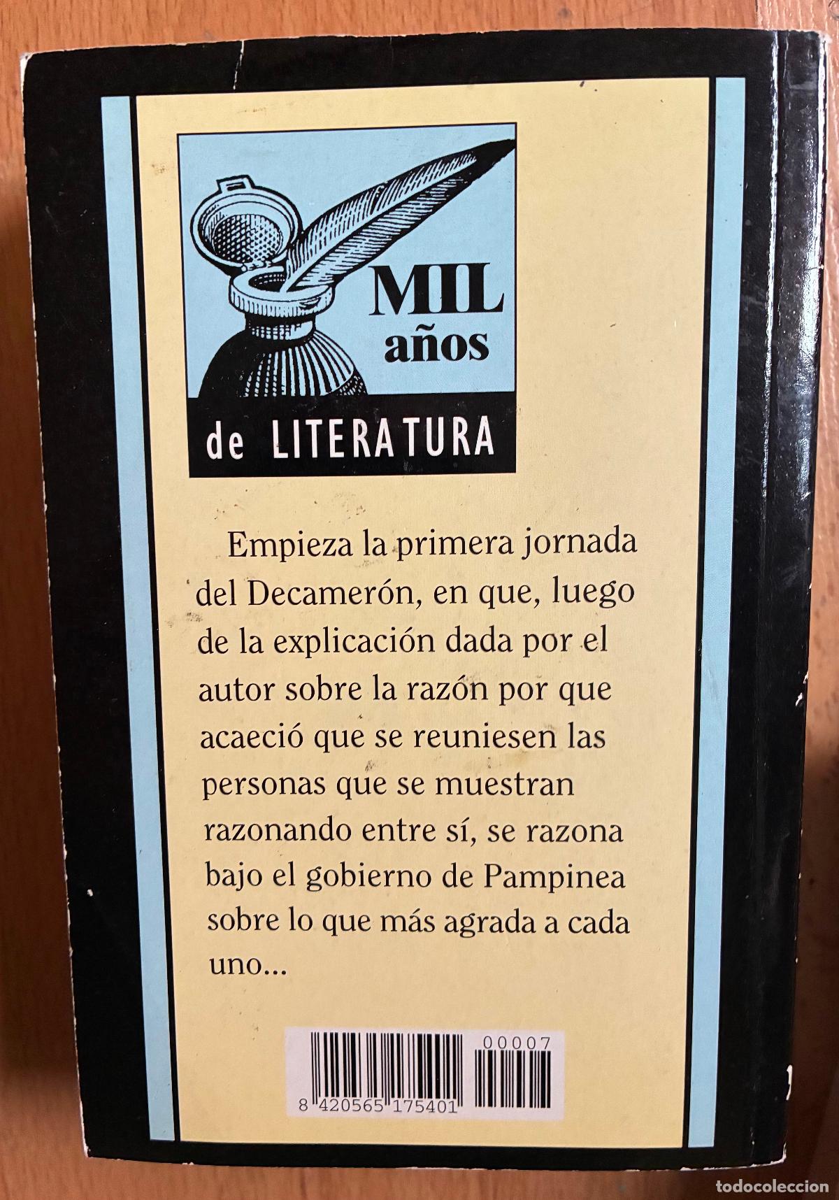 Libros de segunda mano: EL DECAMERON, Boccaccio, El periodico - Foto 2