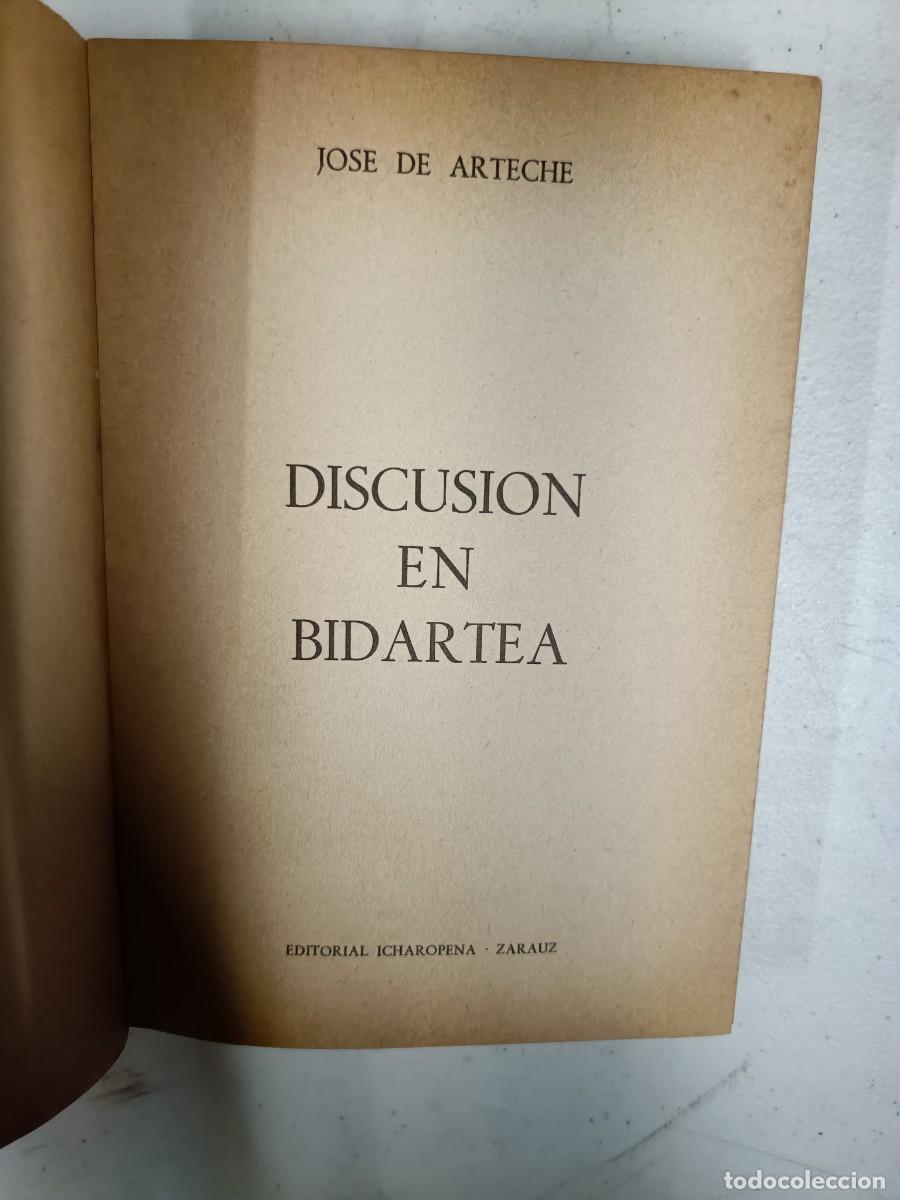 Libros de segunda mano: Libro discusi&oacute;n en bidartea - Foto 2