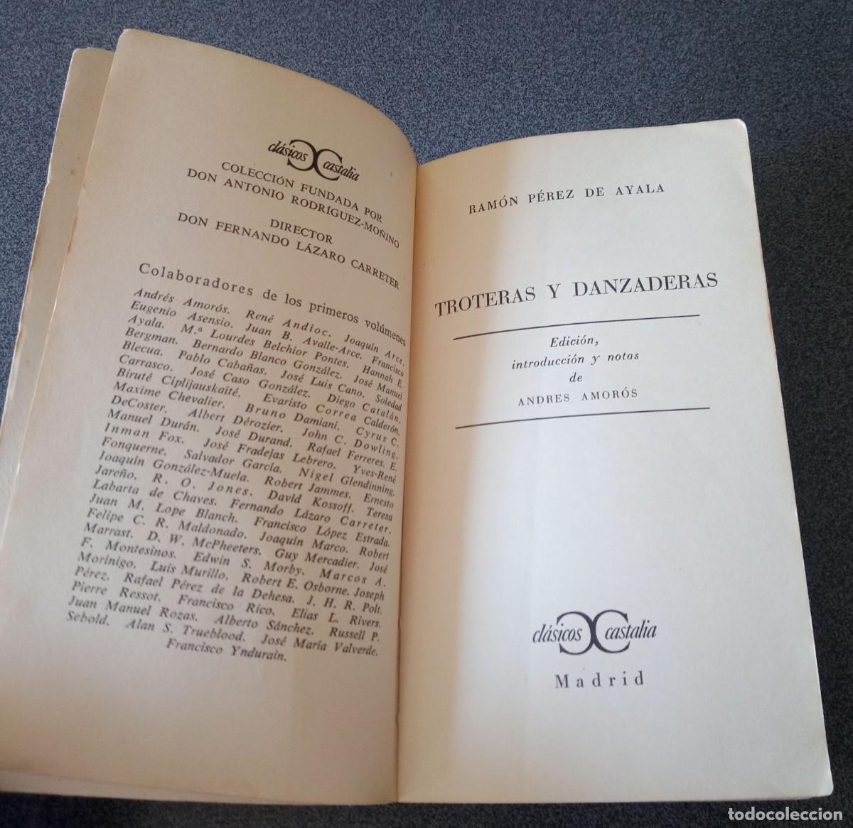 Libros de segunda mano: Troteras Y Danzaderas Ram&oacute;n P&eacute;rez De Ayala - Foto 4