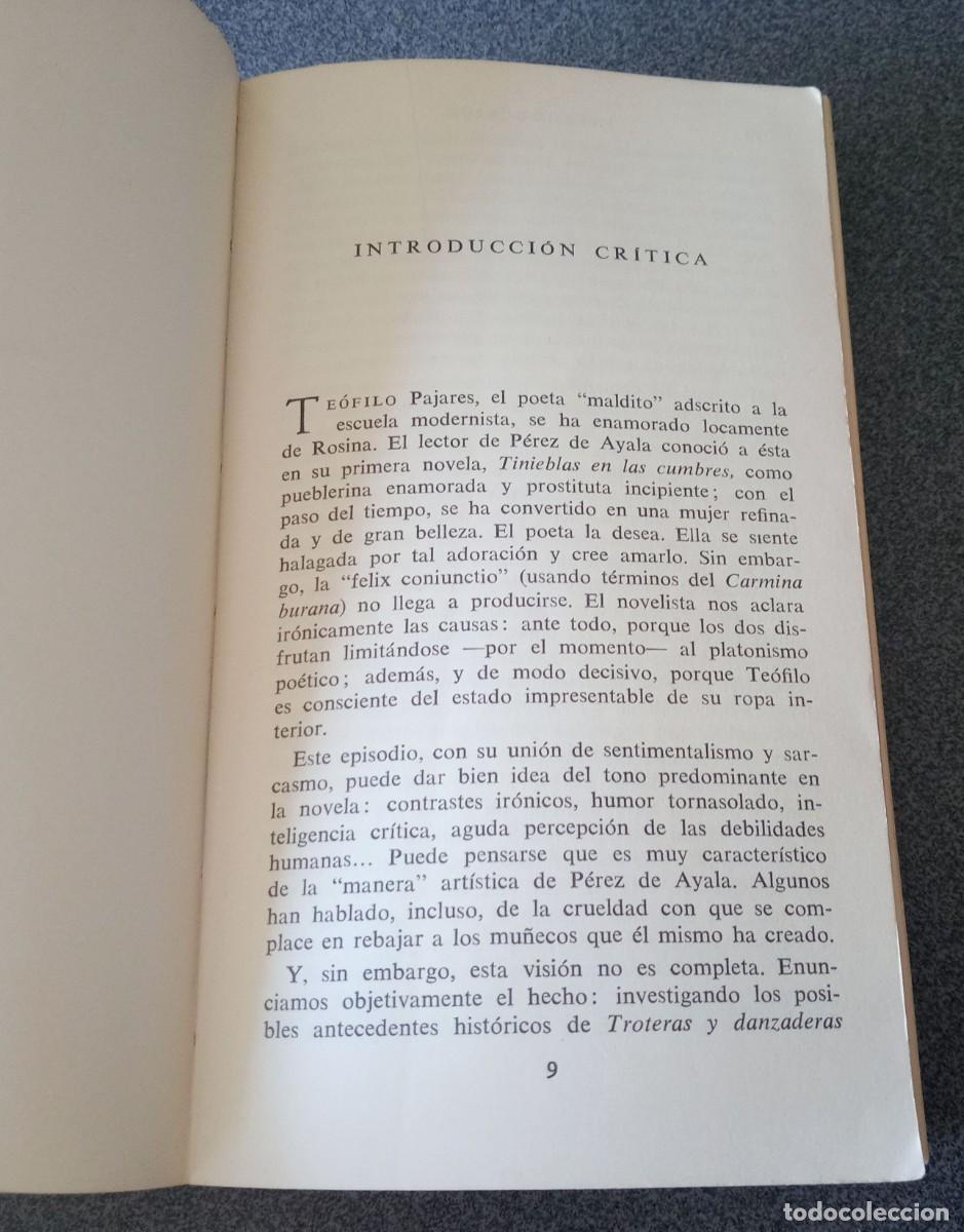 Libros de segunda mano: Troteras Y Danzaderas Ram&oacute;n P&eacute;rez De Ayala - Foto 6