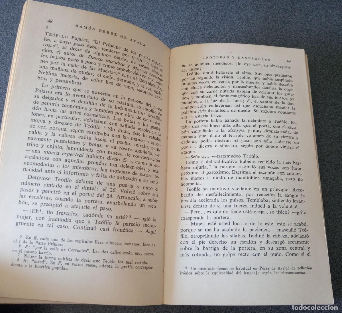 Libros de segunda mano: Troteras Y Danzaderas Ram&oacute;n P&eacute;rez De Ayala - Foto 10