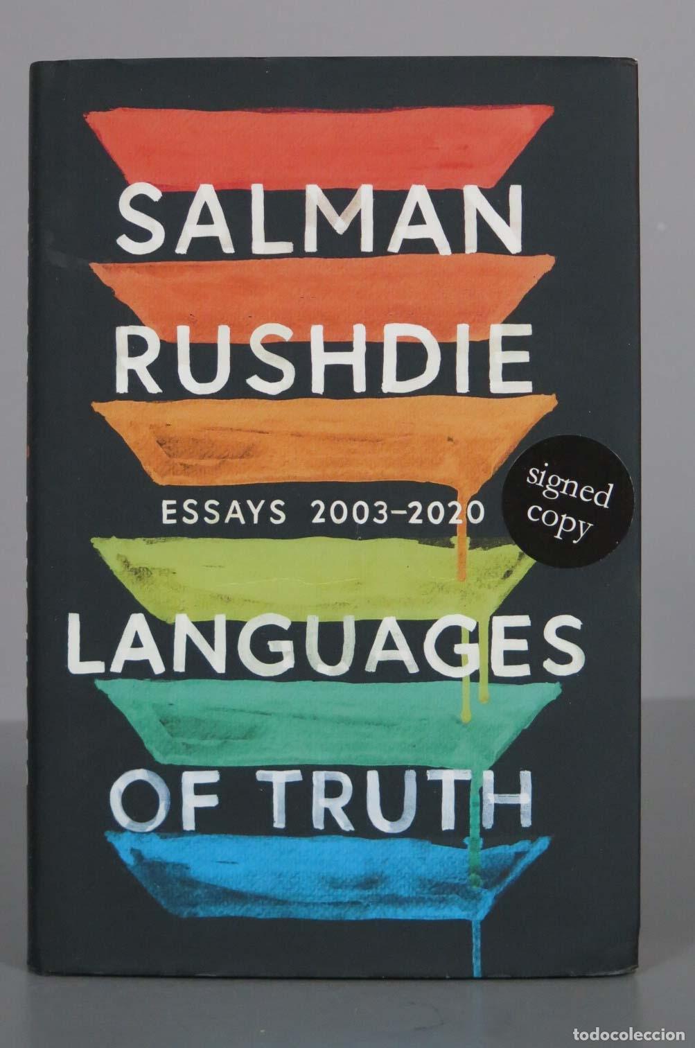 Livres d'occasion: Languages of Truth: Essays: 2003-2020 SALMAN RUSHDIE. AUTOGRAFO AUTOR