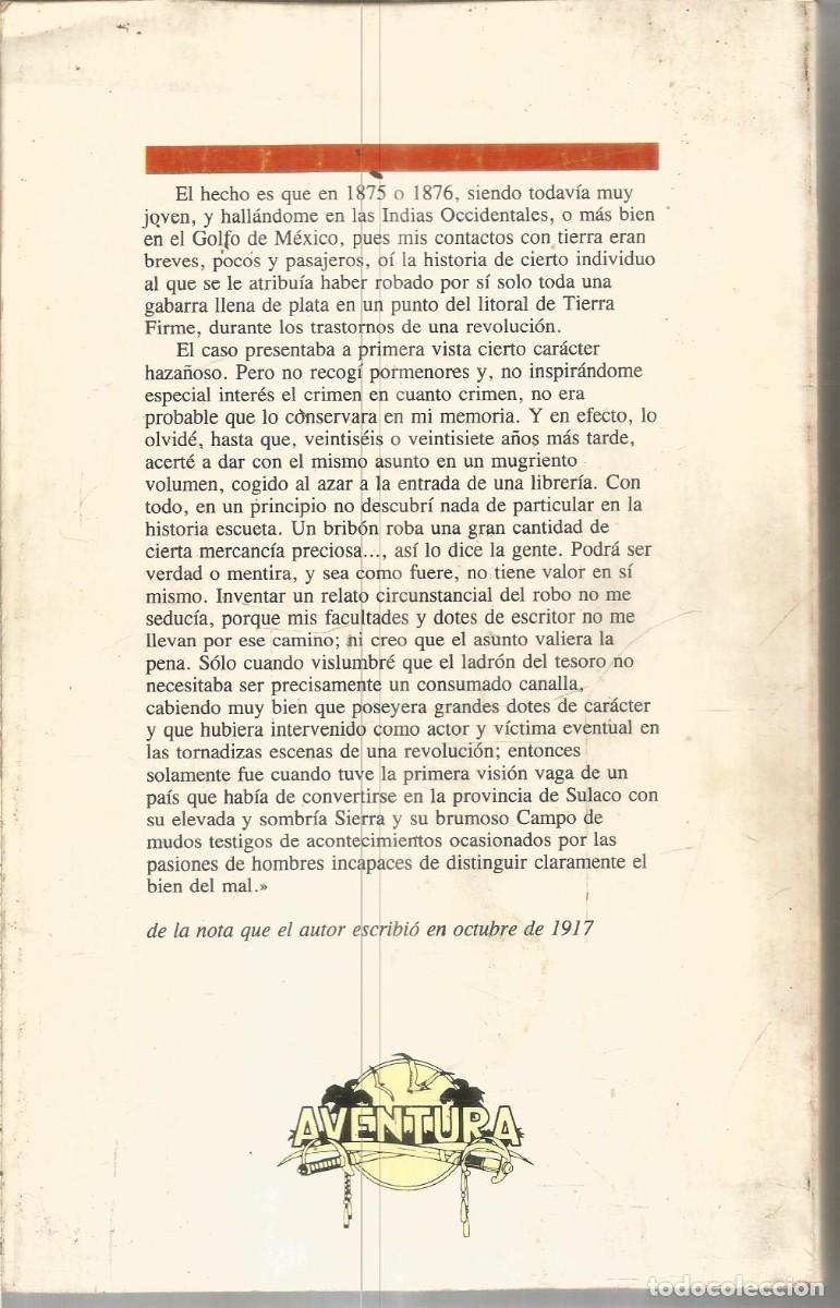 Libros de segunda mano: JOSEPH CONRAD. NOSTROMO. LAERTES - Foto 2