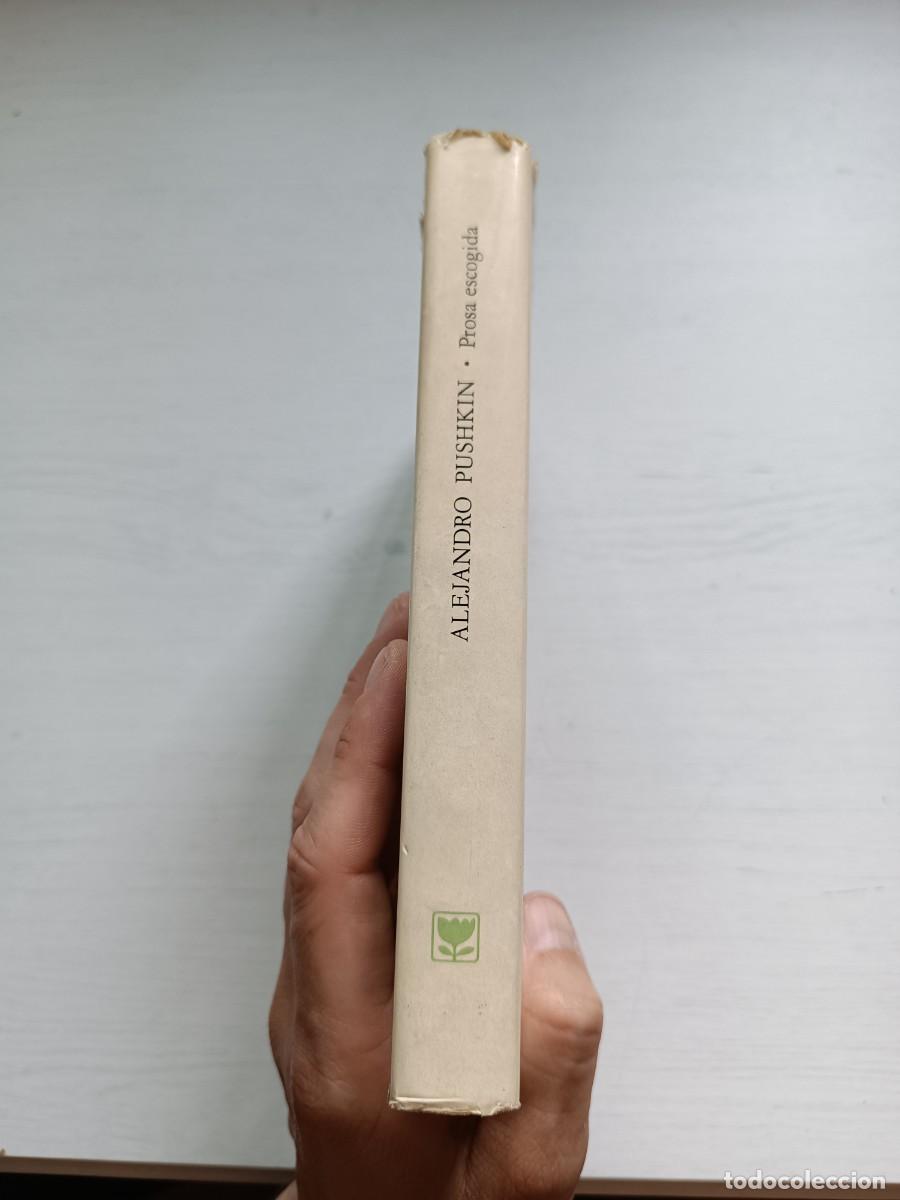 Libros de segunda mano: Prosa escogida - Alejandro Pushkin - Foto 3