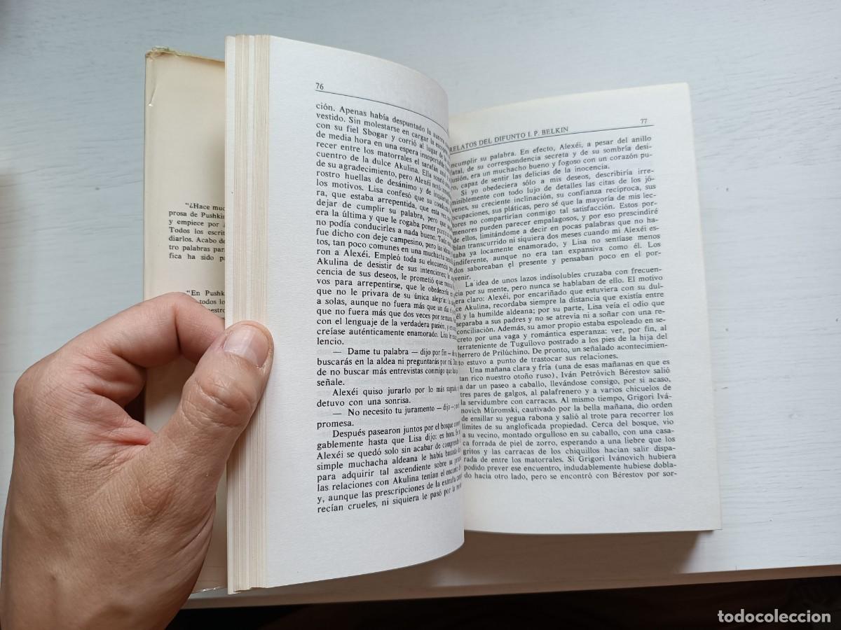 Libros de segunda mano: Prosa escogida - Alejandro Pushkin - Foto 4