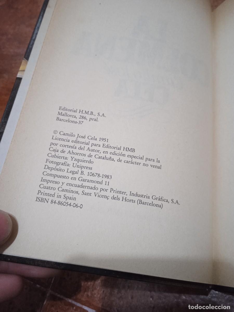 Libros de segunda mano: Libro La Colmena | Camilo Jos&eacute; Cela | 1983 - Foto 3