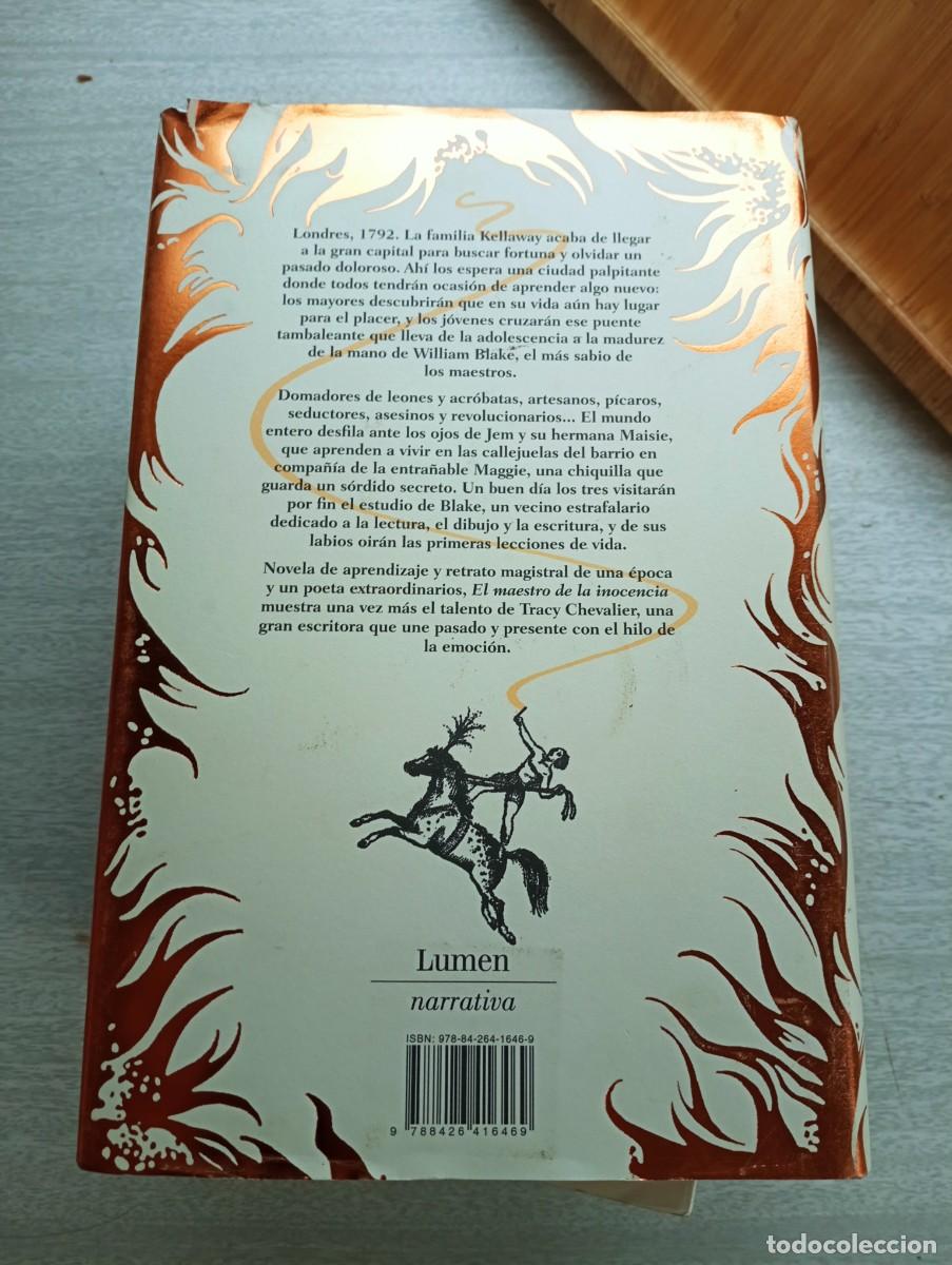 Libros de segunda mano: TRACY CHEVALIER - EL MAESTRO DE LA INOCENCIA- tmp - Foto 2