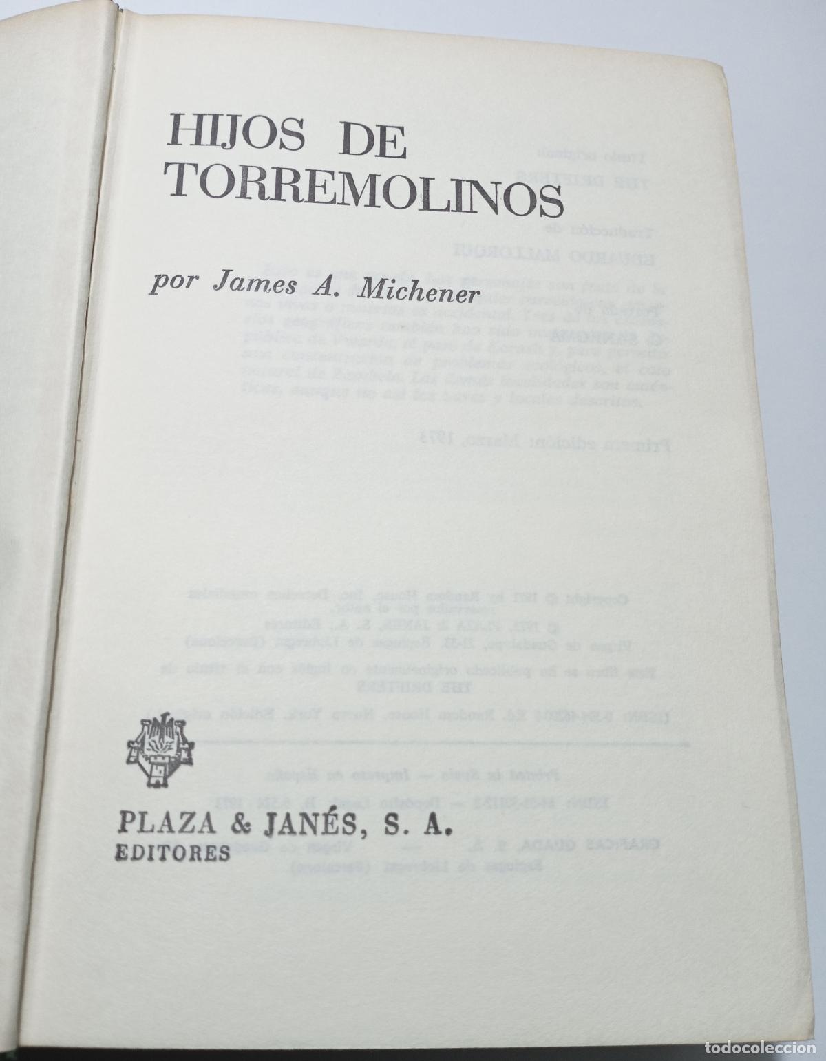 Gebrauchte B&uuml;cher: Hijos de Torremolinos - A. Michener, James
