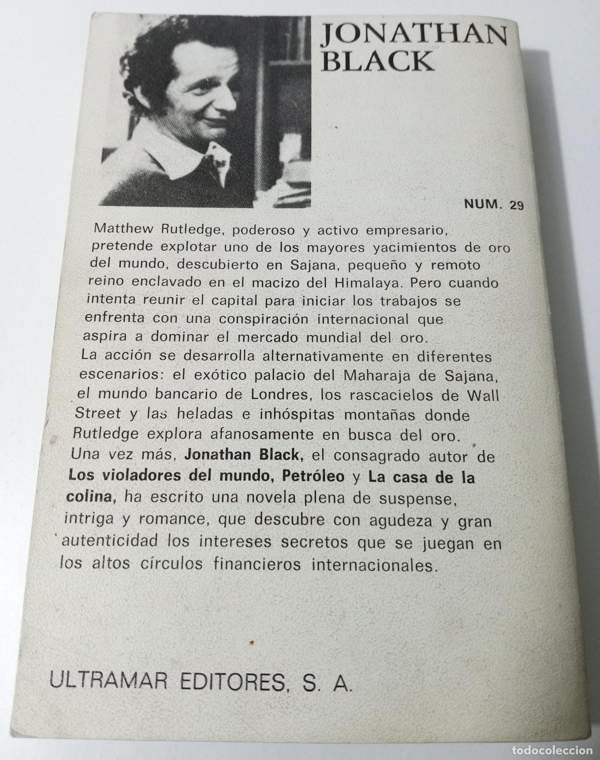 Libros de segunda mano: Oro - Black, Jonathan - Foto 4