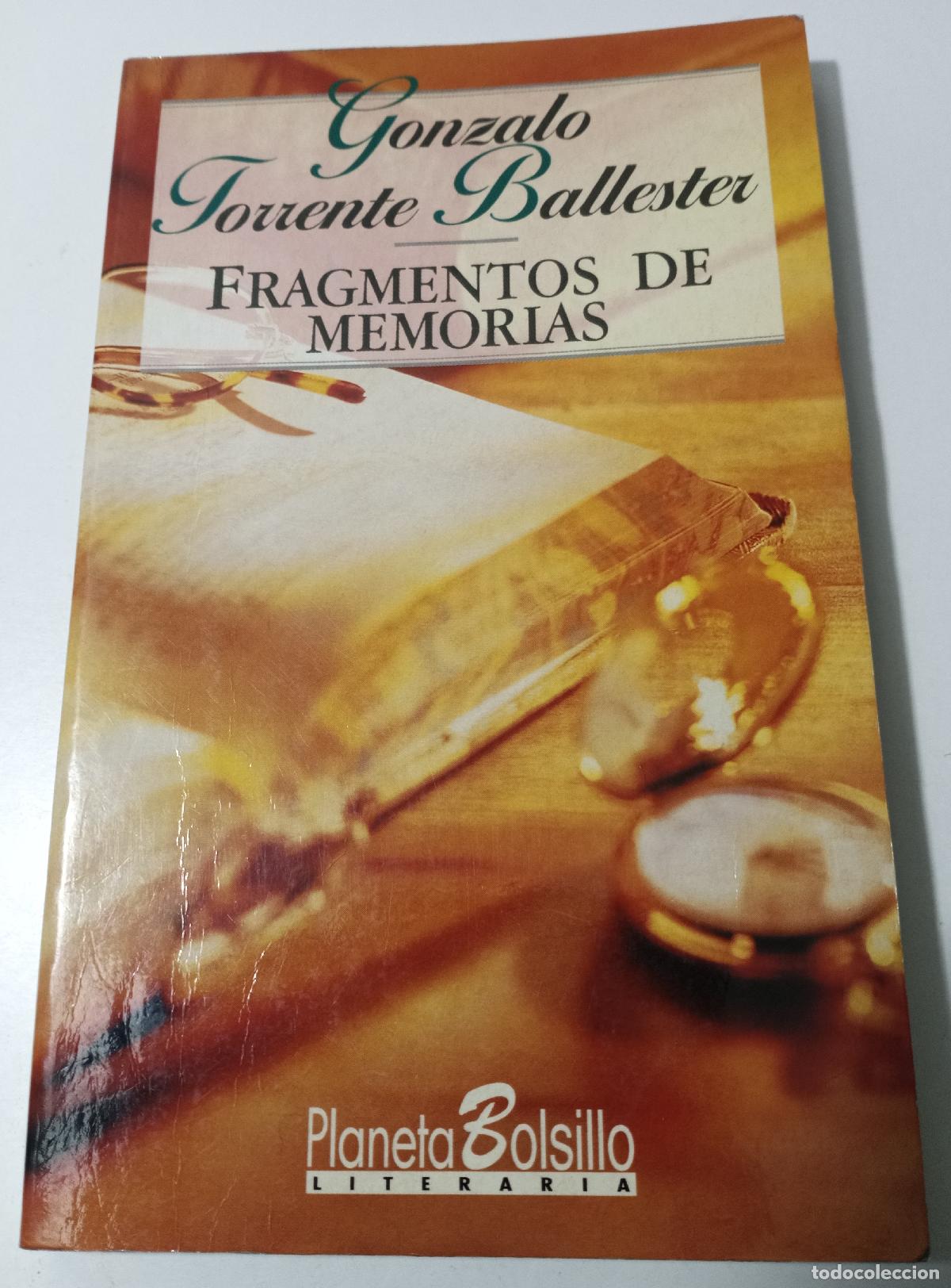 Libros de segunda mano: Fragmentos de memorias - Torrente Ballester, Gonzalo