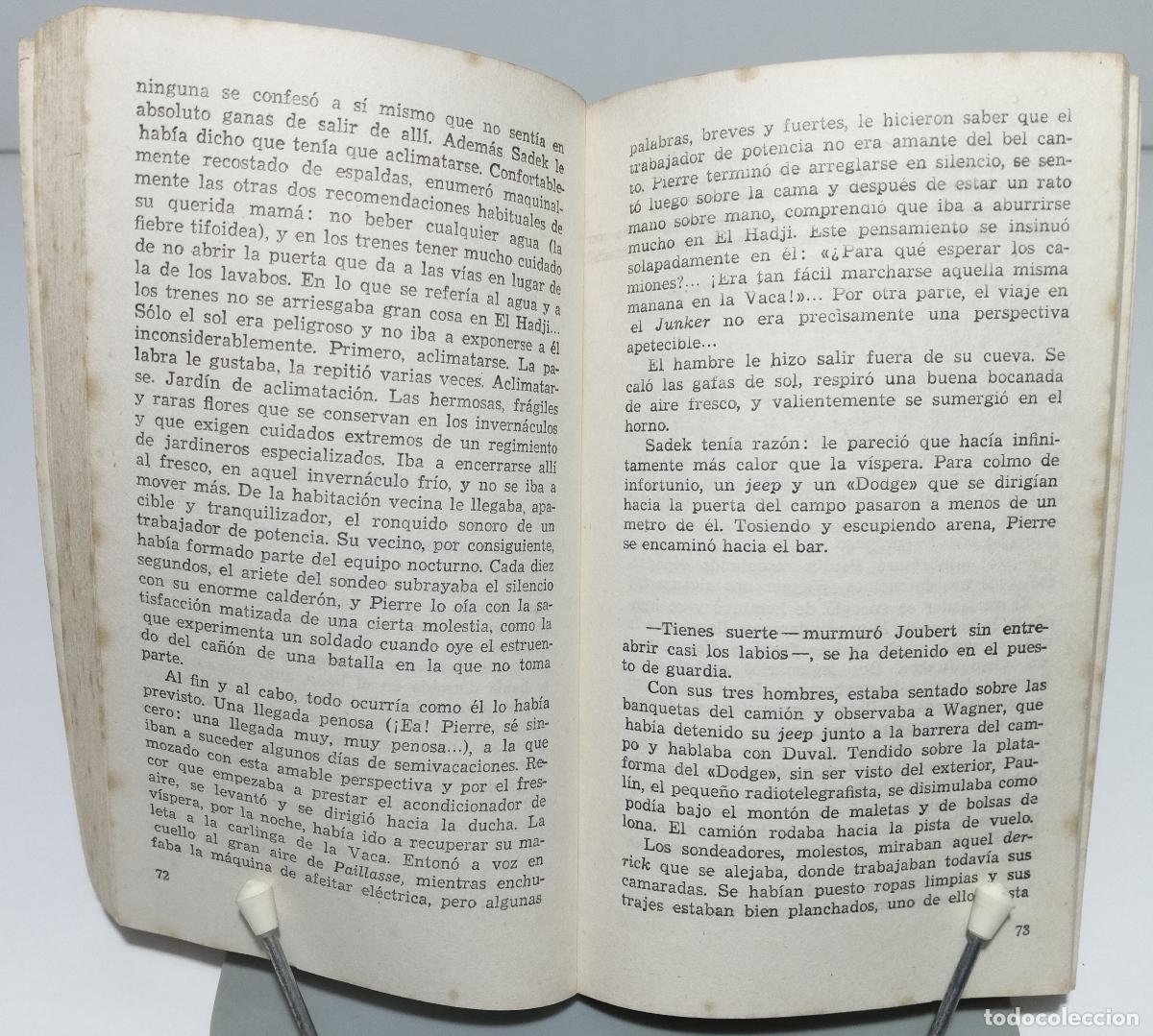 Libros de segunda mano: Arde el Sahara - Perrault, Gil - Foto 4