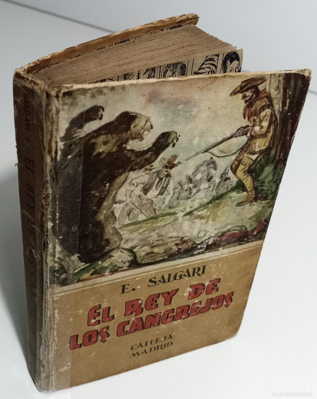 Libros de segunda mano: El rey de los cangrejos - Salgari, Emilio - Foto 2