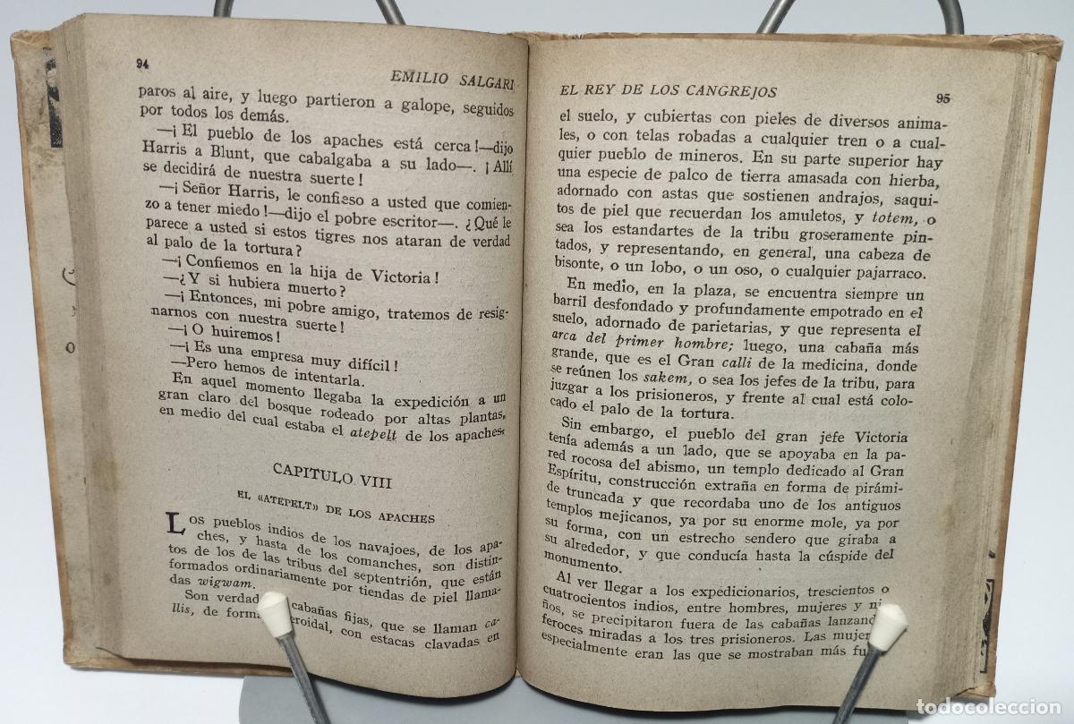 Libros de segunda mano: El rey de los cangrejos - Salgari, Emilio - Foto 3