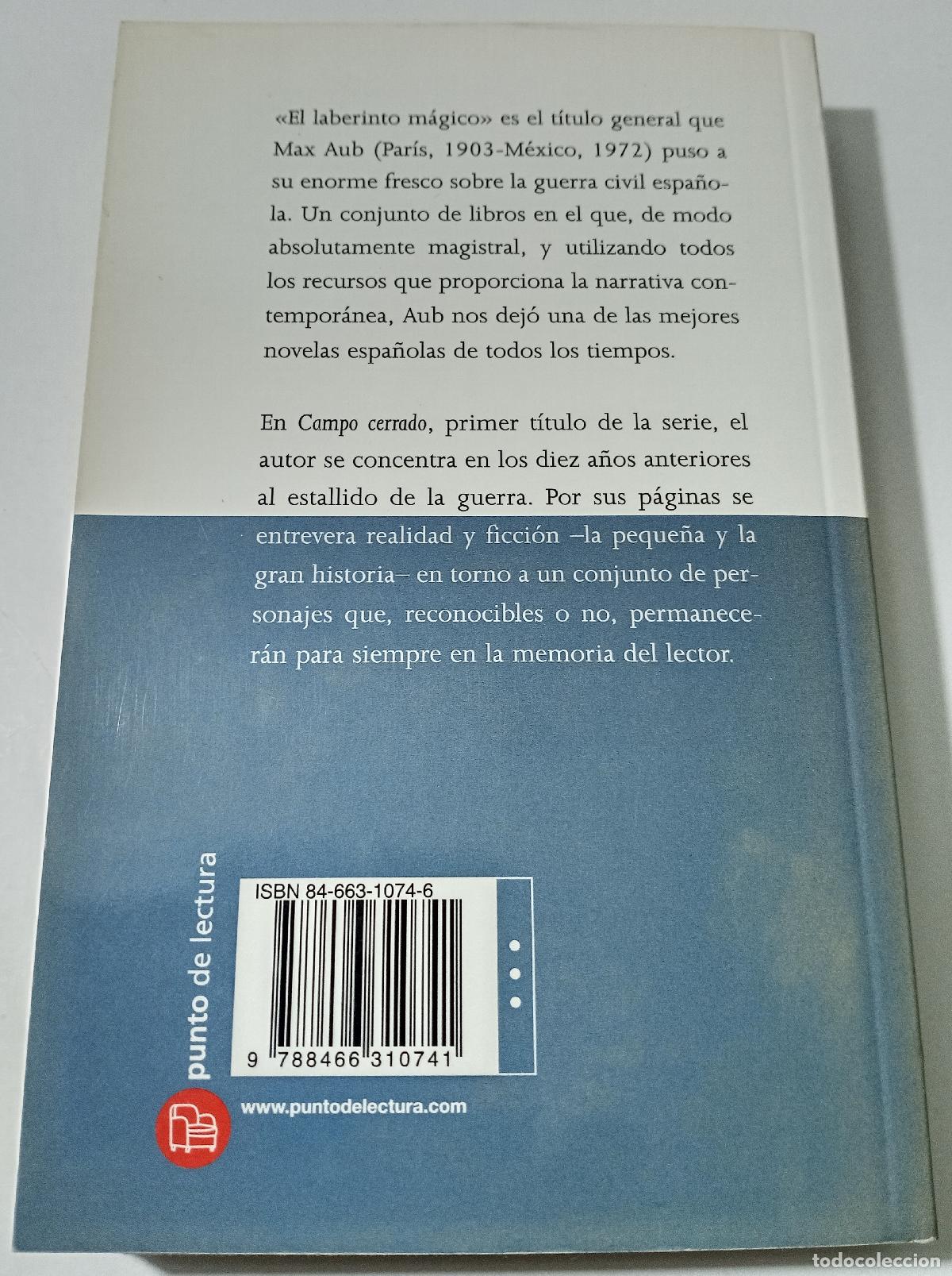 Libros de segunda mano: Campo cerrado - Aub, Max - Foto 4
