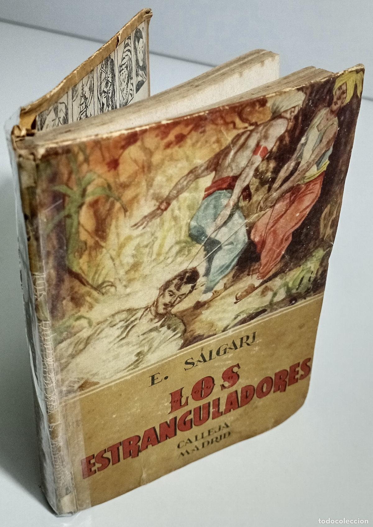 Libros de segunda mano: Los estranguladores - Salgari, Emilio - Foto 3