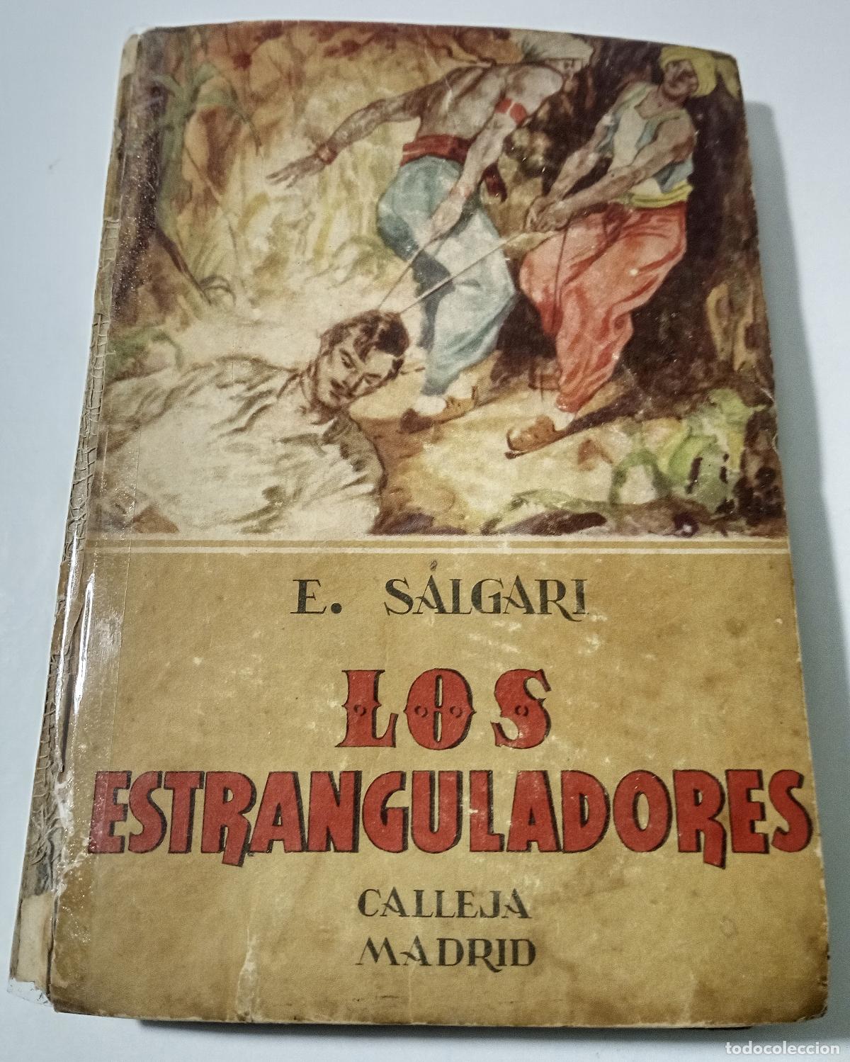 Libros de segunda mano: Los estranguladores - Salgari, Emilio - Foto 1
