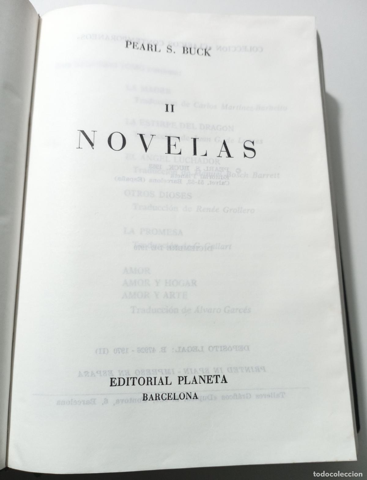 Livres d'occasion: Novelas (II) (La madre/La estirpe del dragon/El angel luchador/Otros dioses/La promesa/Amor/Amor y h