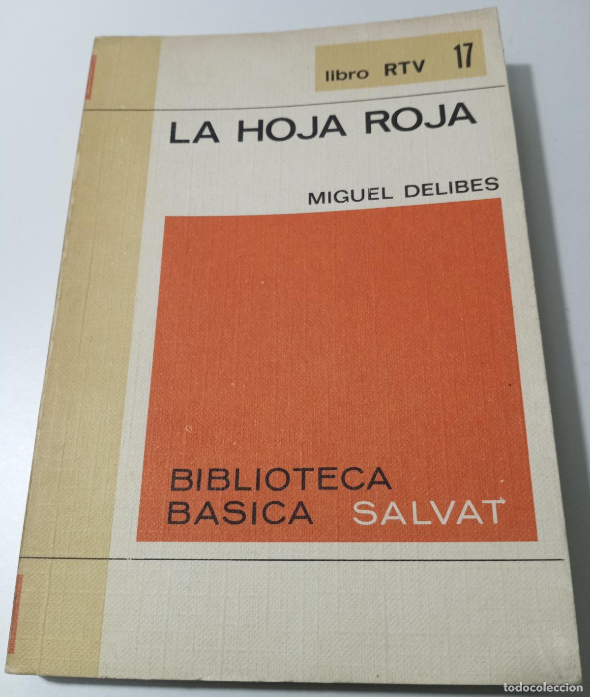 Libros de segunda mano: La hoja roja - Delibes, Miguel