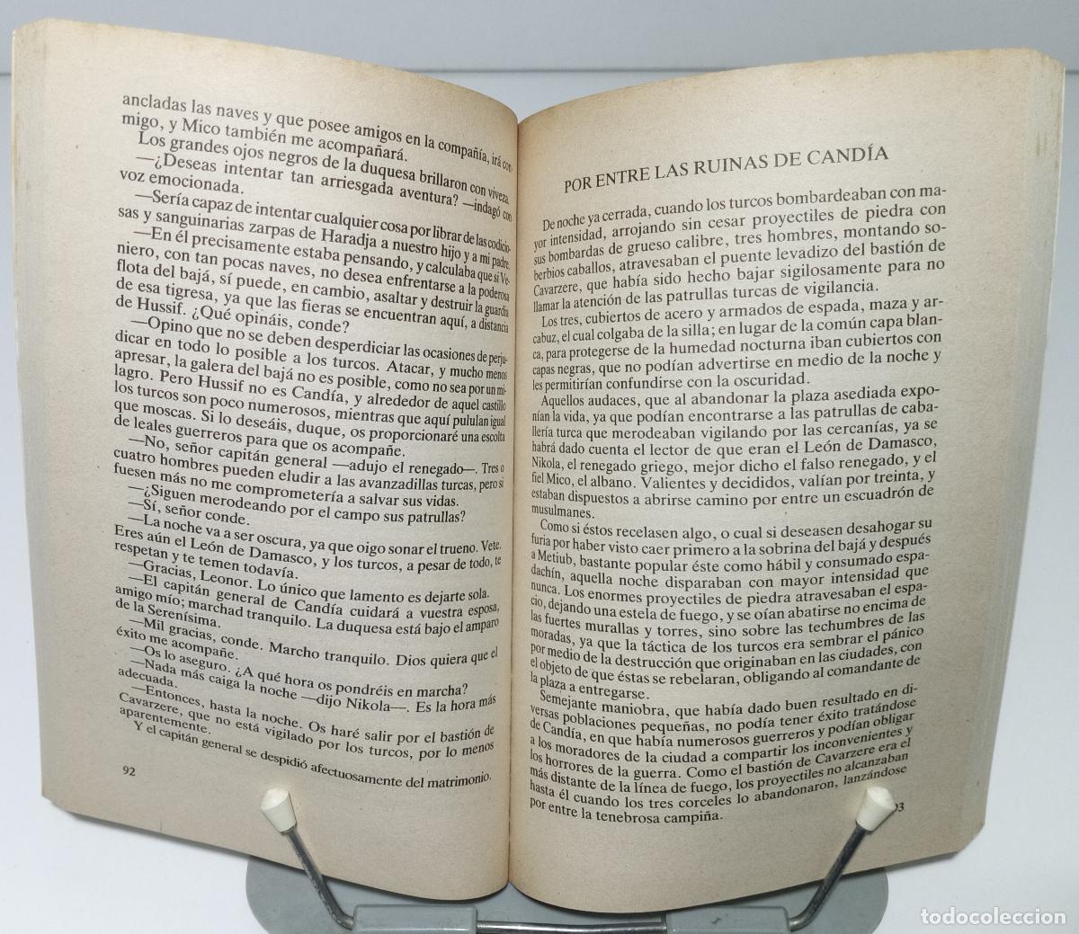 Libros de segunda mano: El leon de Damasco - Salgari, Emilio - Foto 3