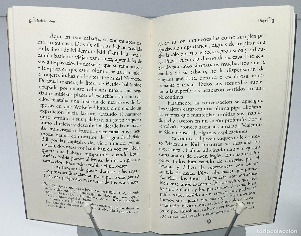 Libros de segunda mano: El silencio blanco/Unga - London, Jack - Foto 3