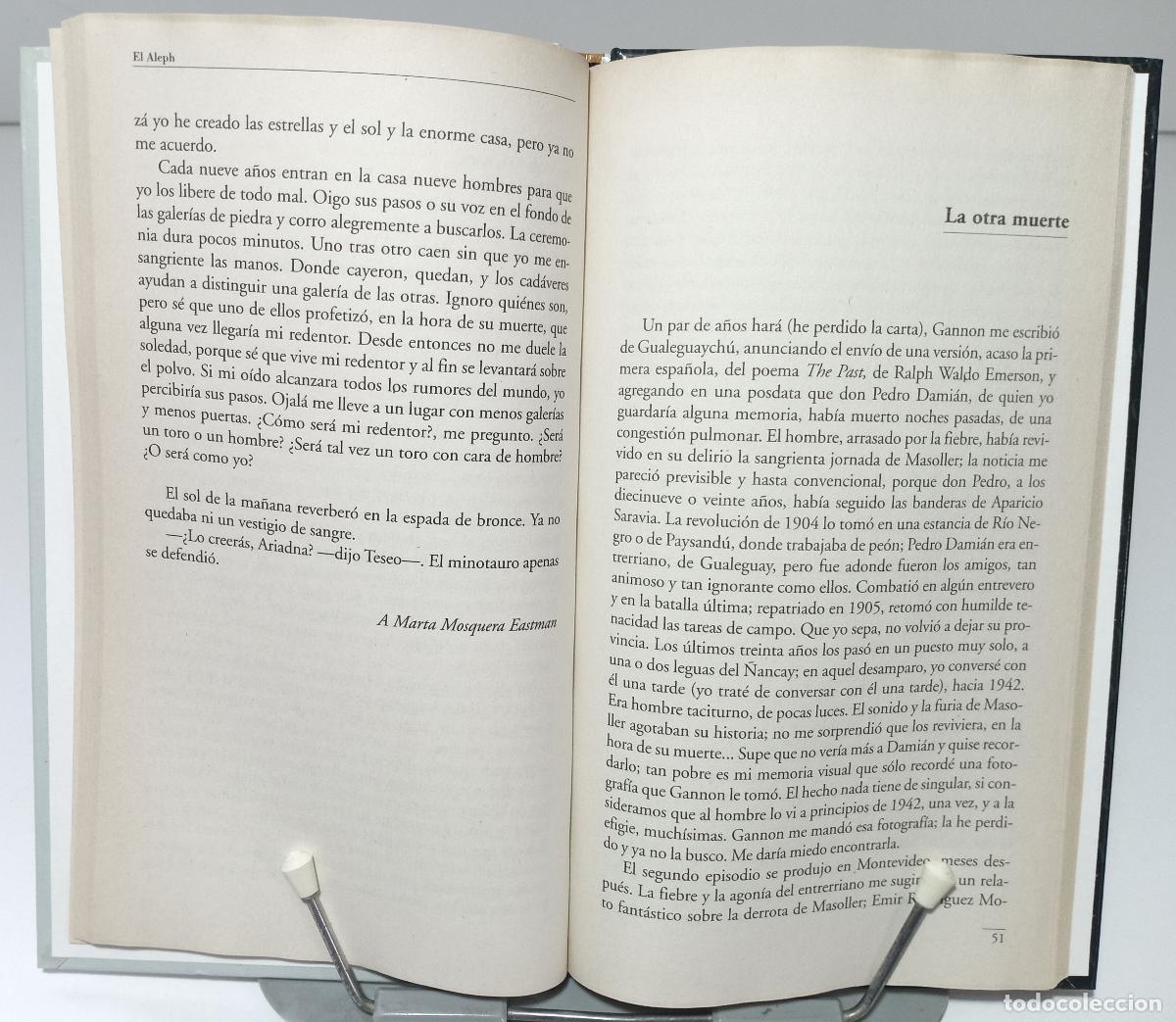 Libros de segunda mano: El Aleph - Borges, Jorge Luis - Foto 3