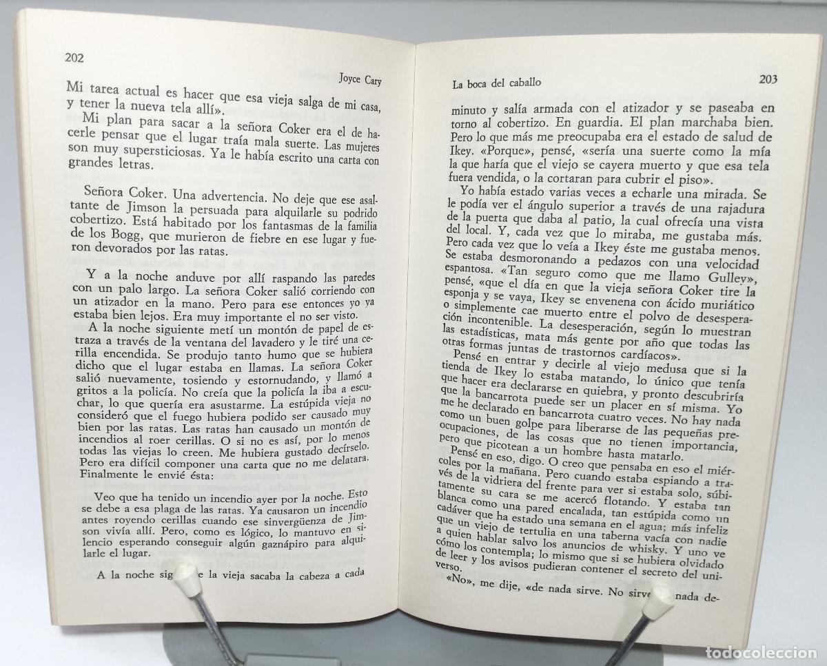 Libros de segunda mano: La boca del caballo - Cary, Joyce - Foto 2
