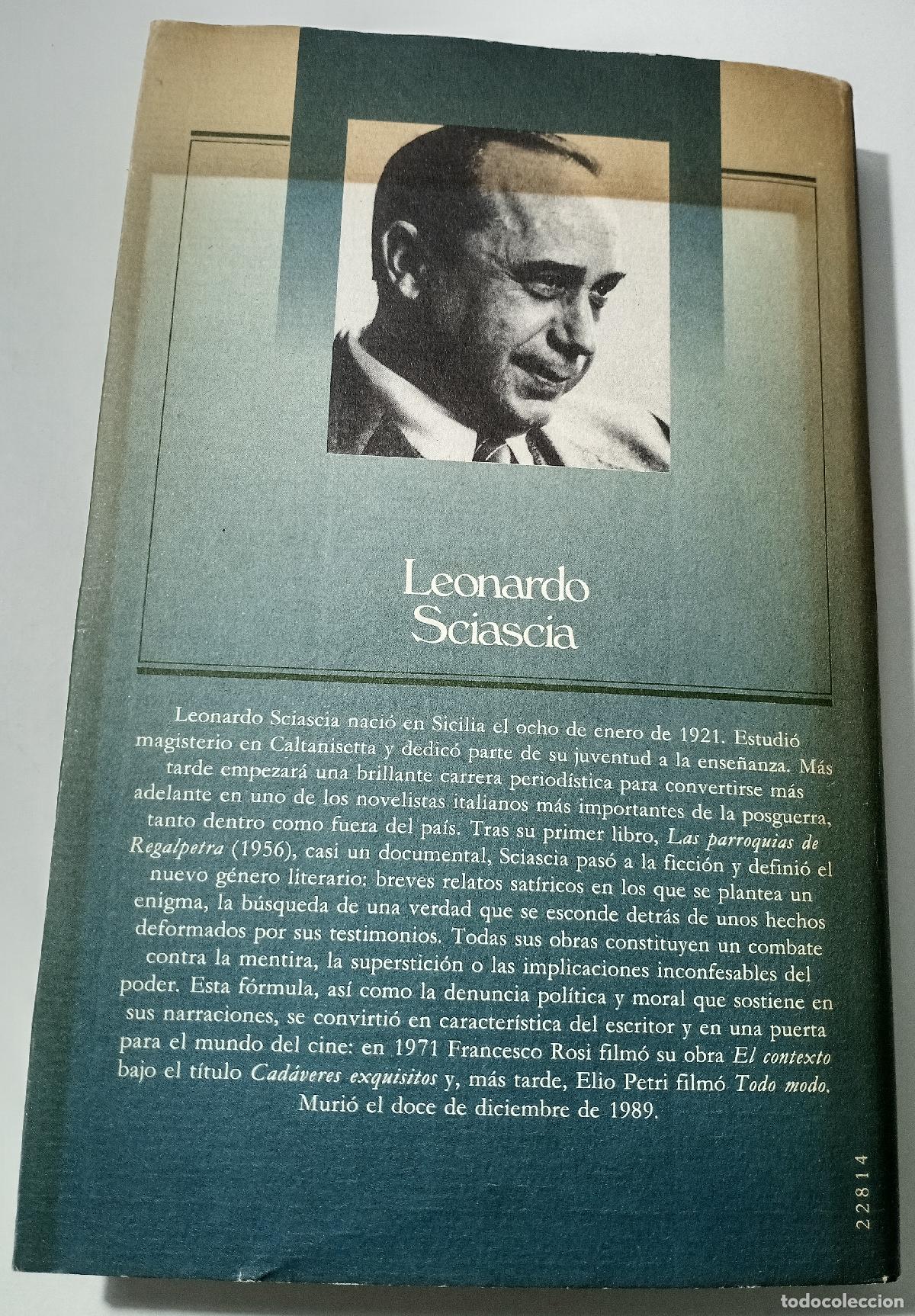 Libros de segunda mano: Todo modo - Sciascia, Leonardo - Foto 4