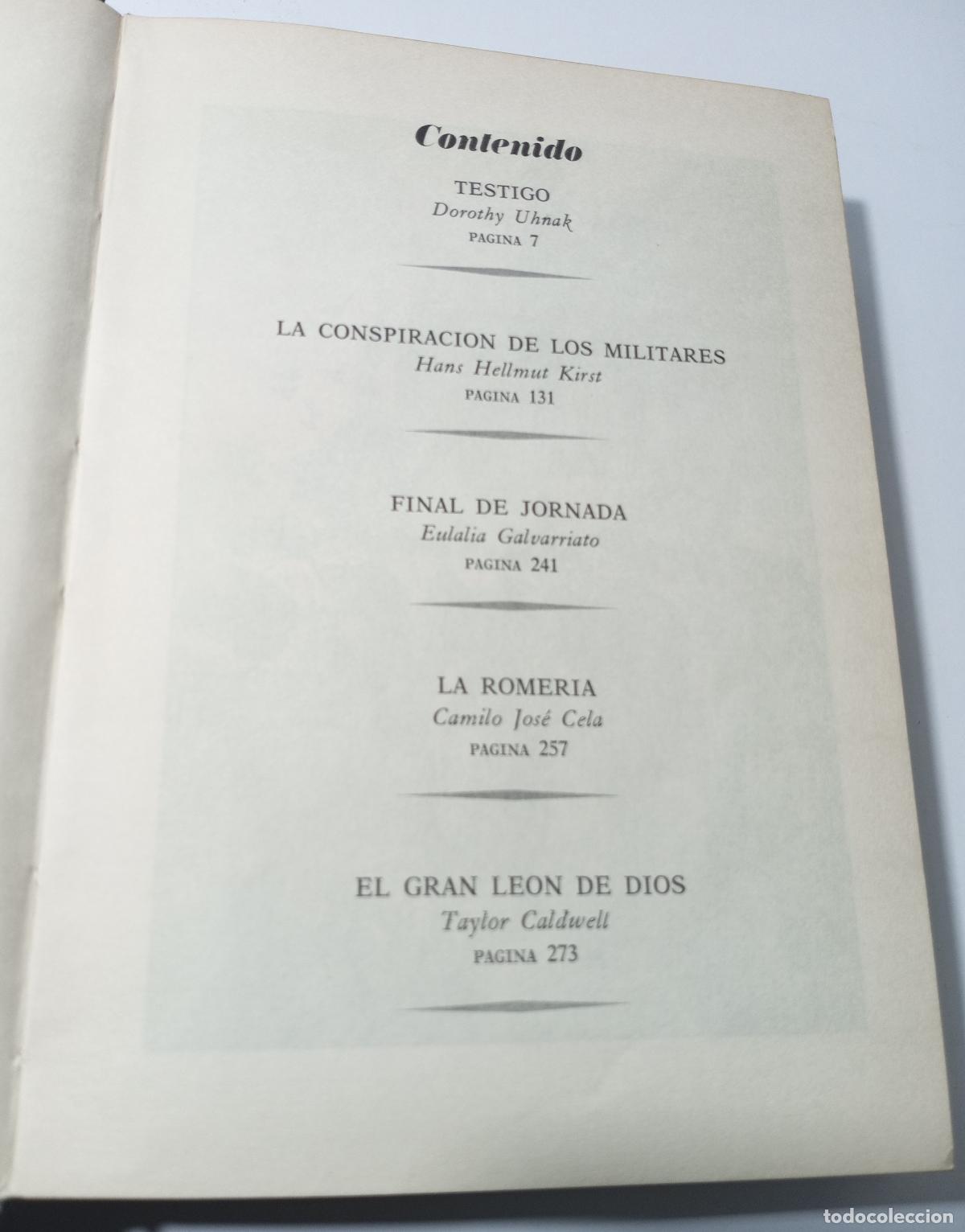 Livres d'occasion: Biblioteca de selecciones. Libros escogidos. Testigo/La conspiracion de los militares/Final de jorna