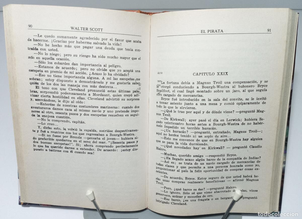 Libros de segunda mano: El pirata - Scott, Walter - Foto 2