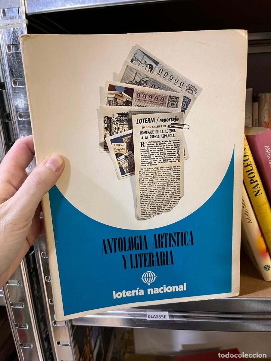 Libros de segunda mano: BLAS55E ANTOLOGIA ARTISTICA Y LITERARIO, LOTERIA NACIONAL