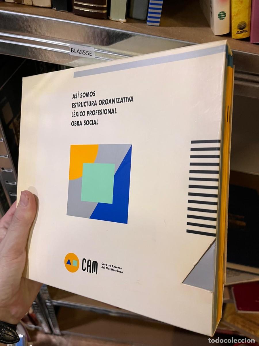 Libros de segunda mano: BLAS55E ASI SOMOS, ESTRUCTURA ORGANIZATIVA, OBRA SOCIAL, LEXICO PROFESIONAL, CAM CAJA DE AHORROS DEL